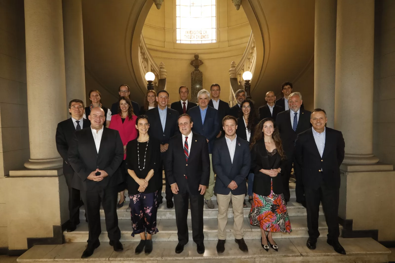 Representantes de las empresas patrocinantes y colaboradoras pro bono que el año pasado apoyaron tanto la gestión, como los diversos proyectos de la Fundación.